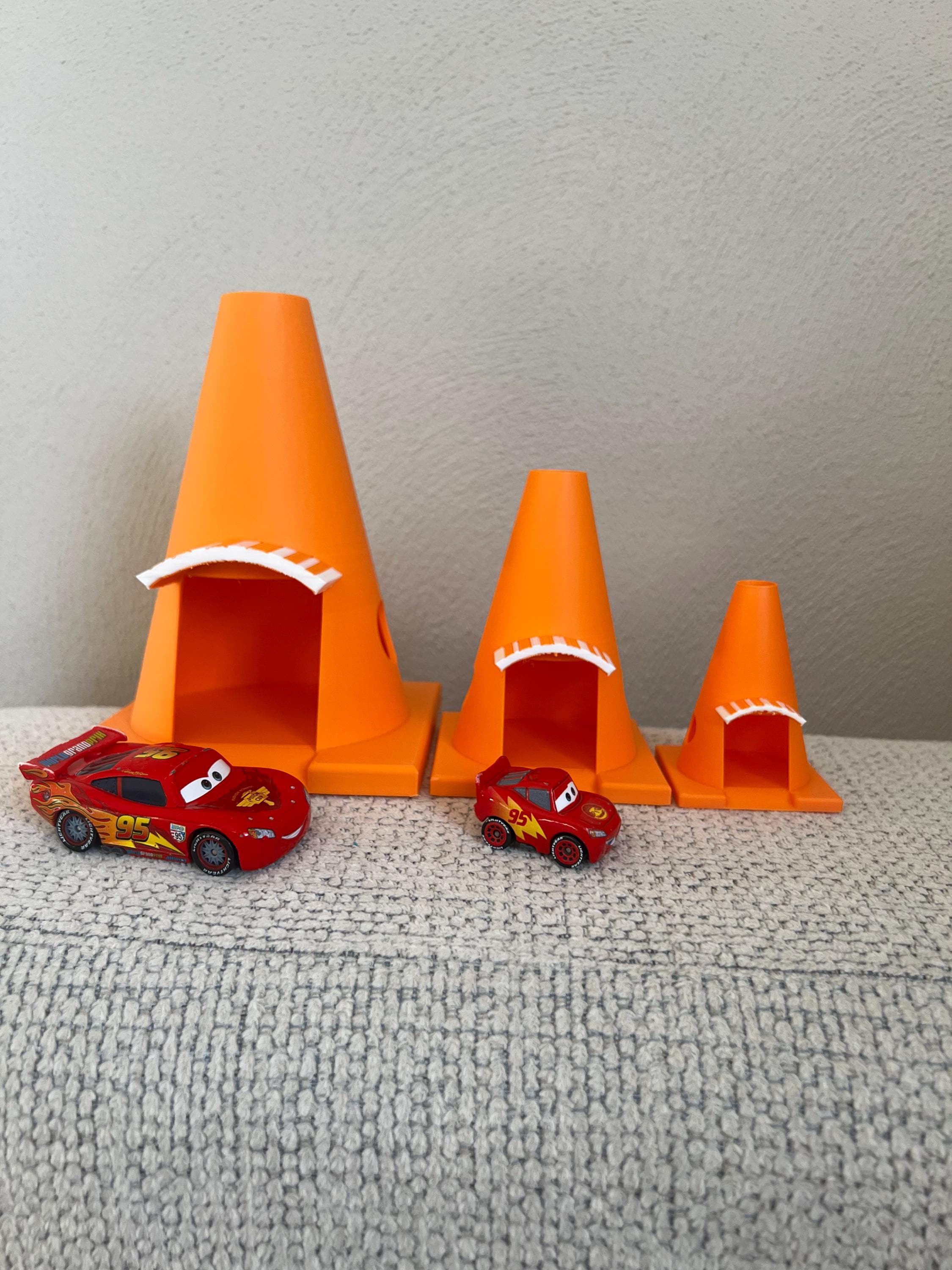 Cars Cozy Cone Replica | Gifts for Cars Collectors | Cars Diorama Set Pieces | Gifts for Kids