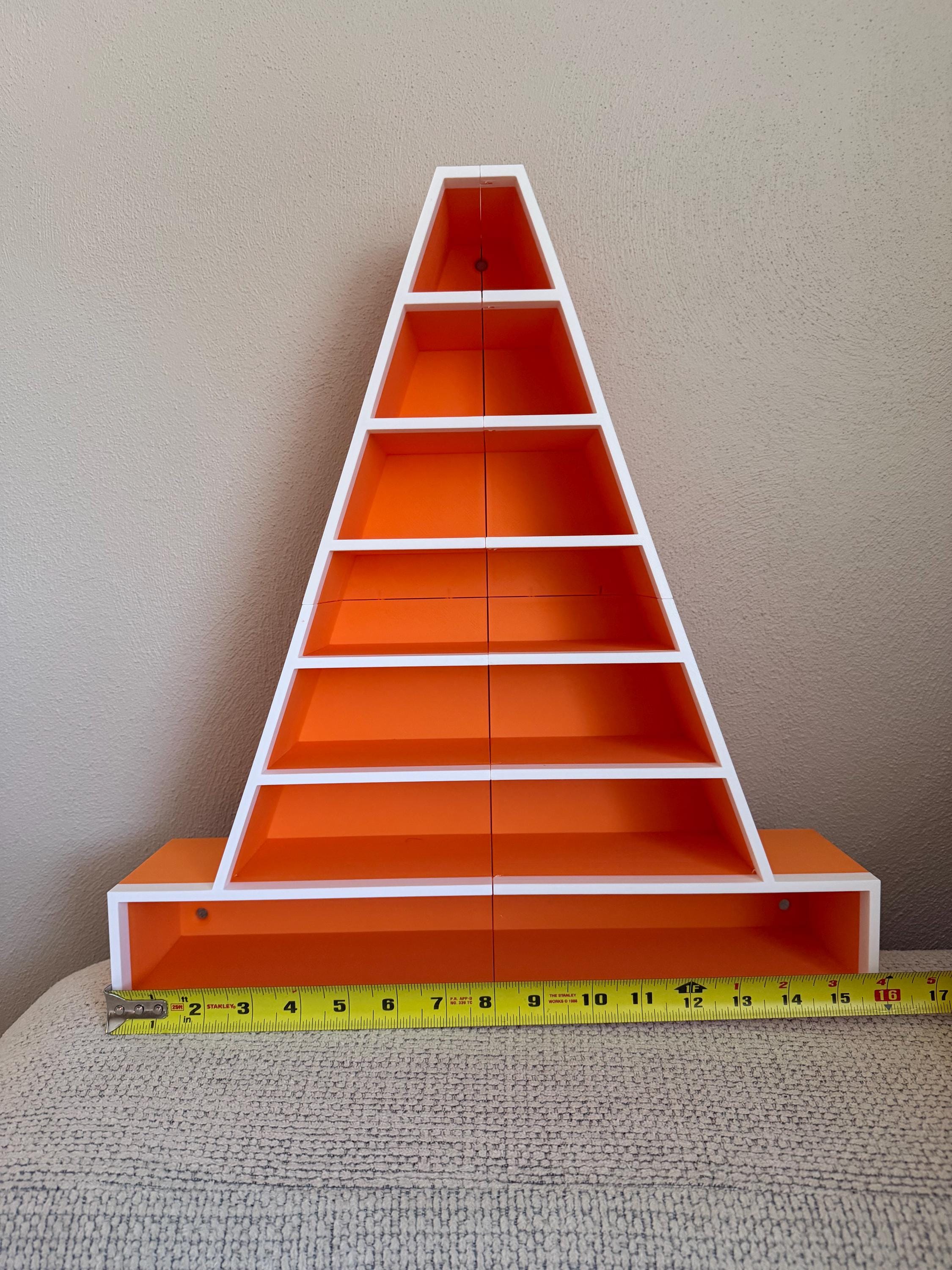 Giant Cars Cozy Cone Storage for Cars | Disney Cars Car Storage | Cozy Cone | Bedroom Decor | Disney Cars Decor | 1:55 Scale Storage Garage