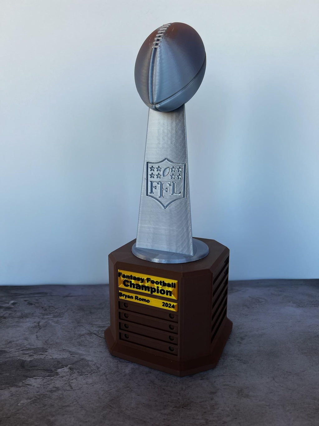 Custom Fantasy Football Trophy | Fantasy Football League Trophy | Champions Trophy | Personalized Trophy Fantasy Football