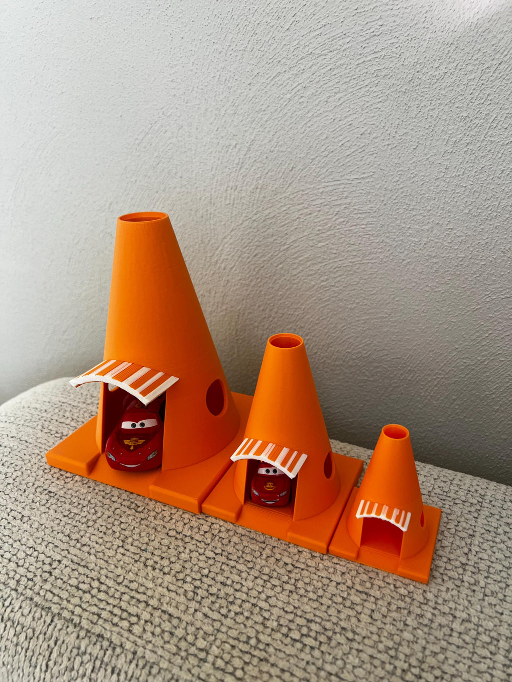 Cars Cozy Cone Replica | Gifts for Cars Collectors | Cars Diorama Set Pieces | Gifts for Kids