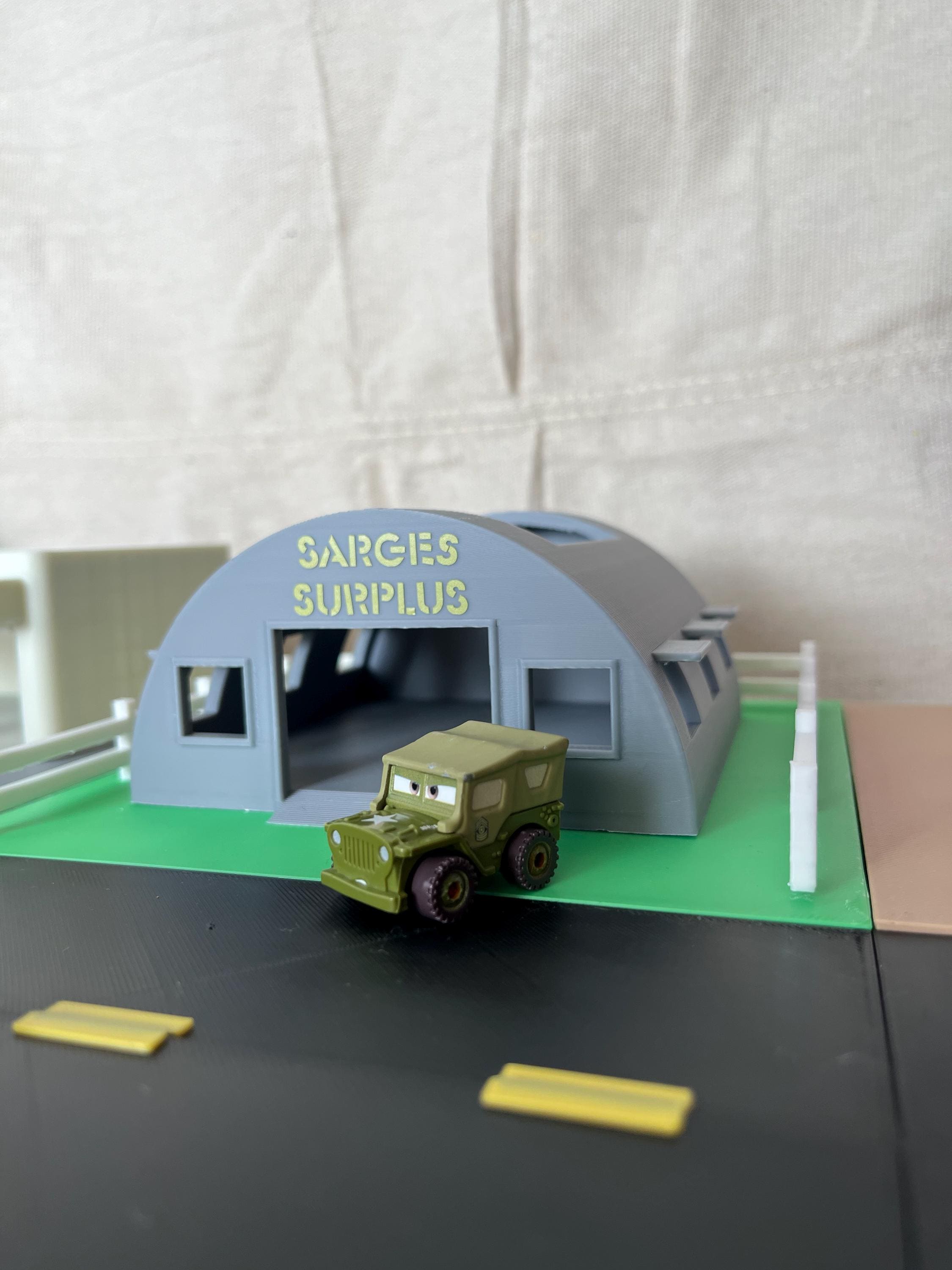 Radiator Springs Town Diorama Playset | Route 66 Town | Model Town from the Movie Cars | Mini Town | Gifts for Kids | Two Sizes