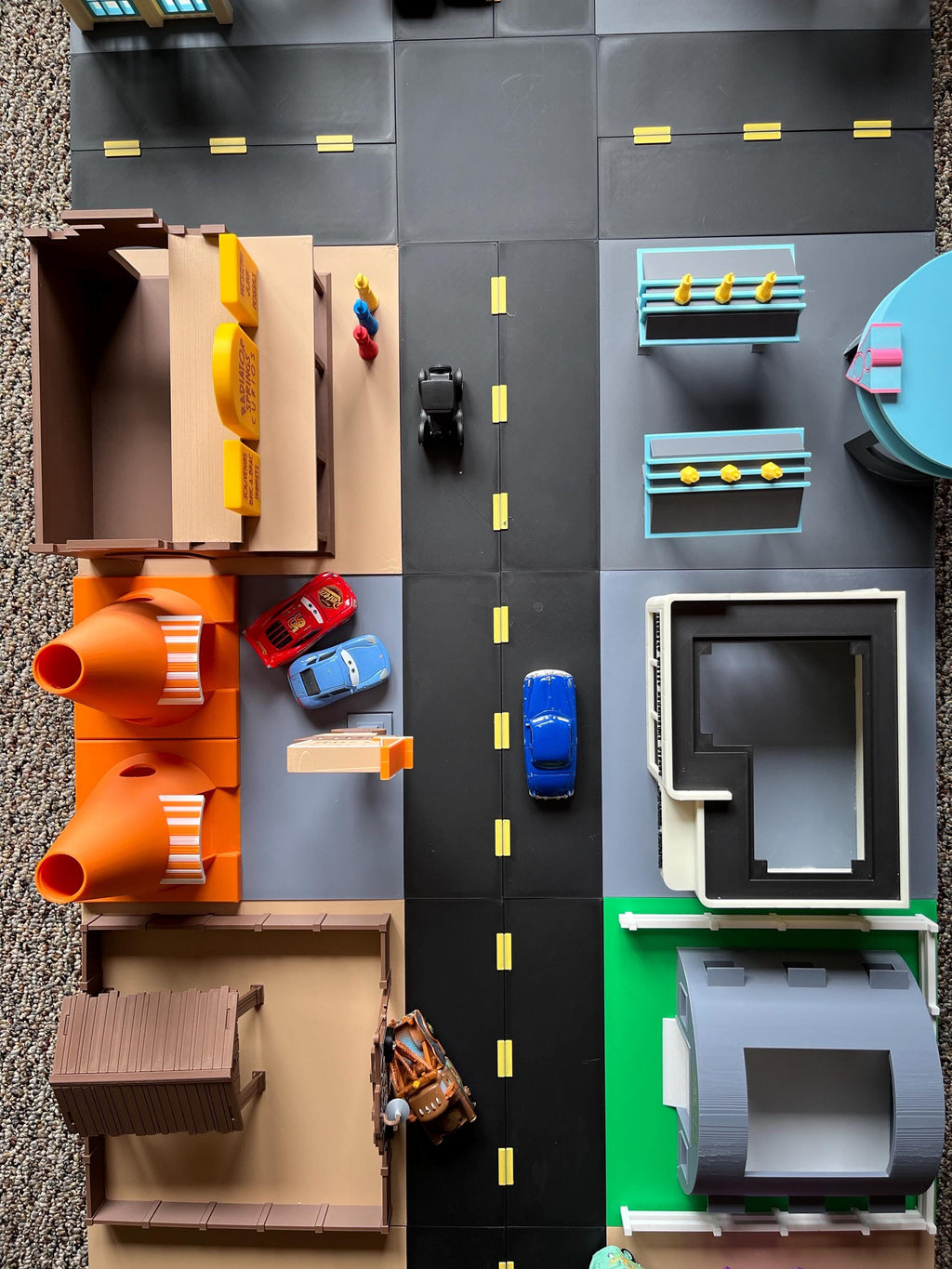 Route 66 Town, Model Town, Old West Gift Shop Playset