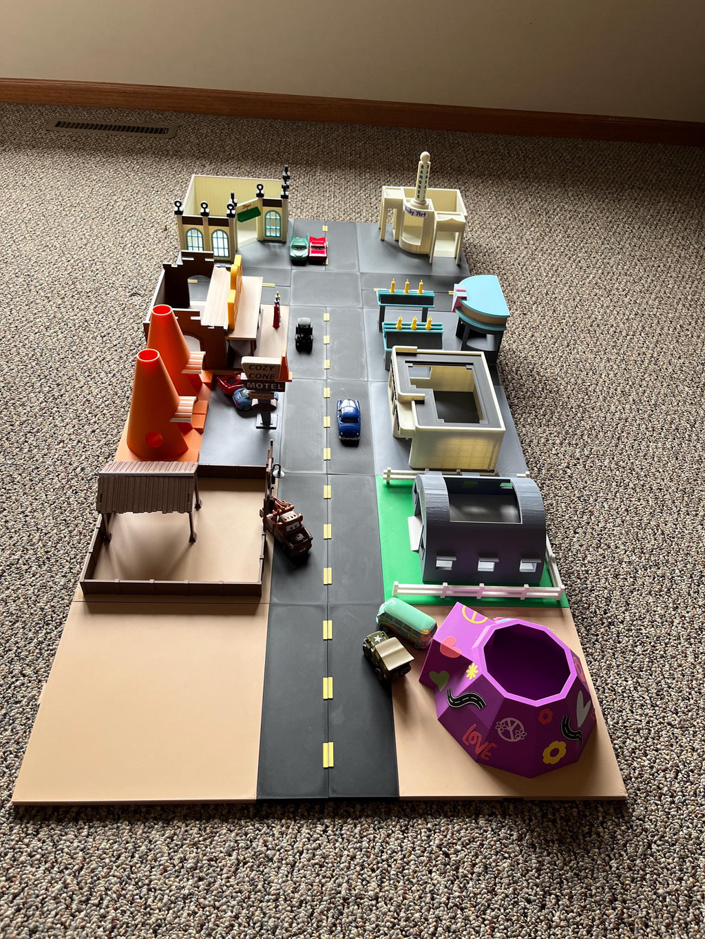 Route 66 Town, Model Town, Old West Gift Shop Playset