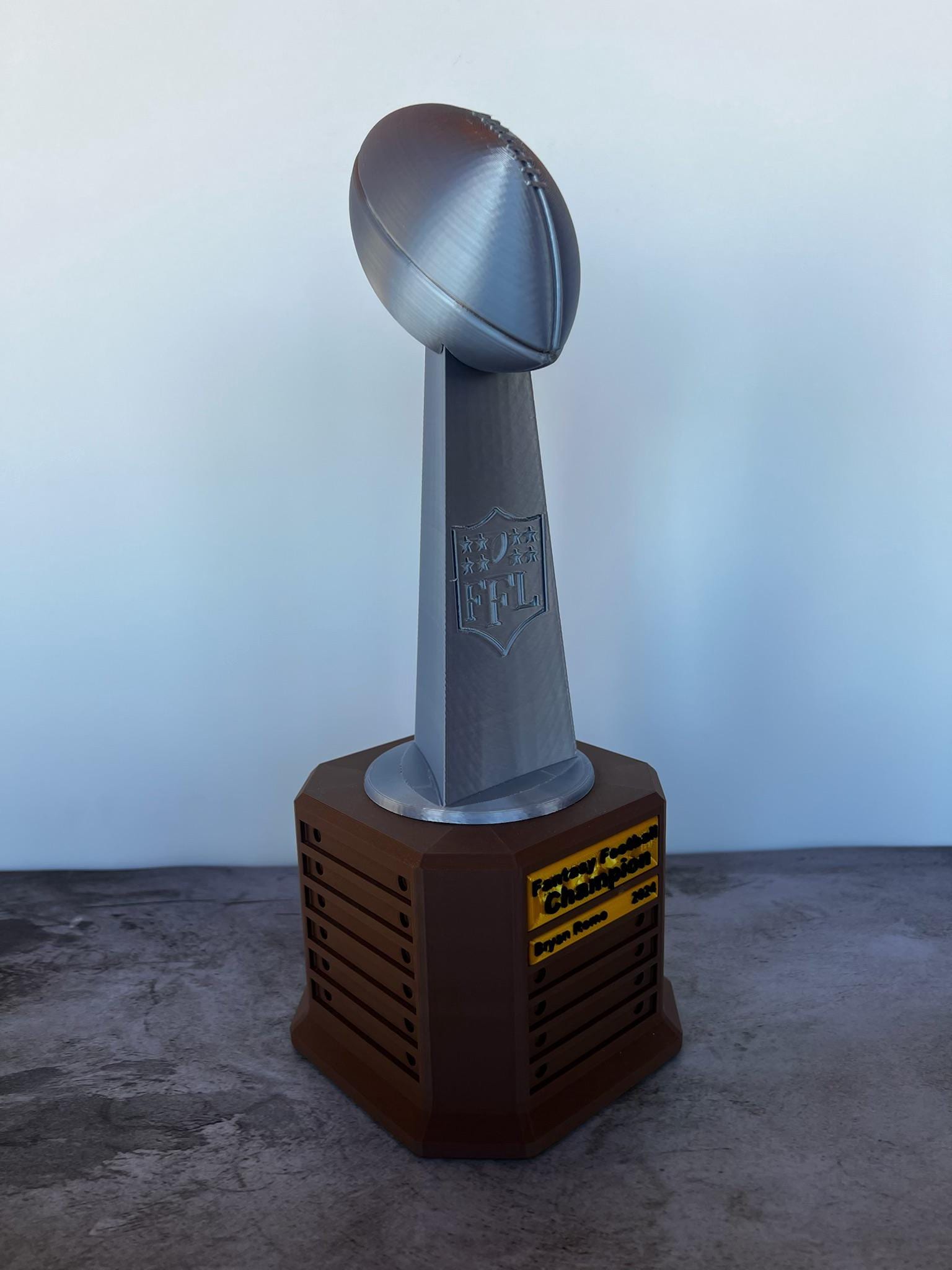 Custom Fantasy Football Trophy | Fantasy Football League Trophy | Champions Trophy | Personalized Trophy Fantasy Football