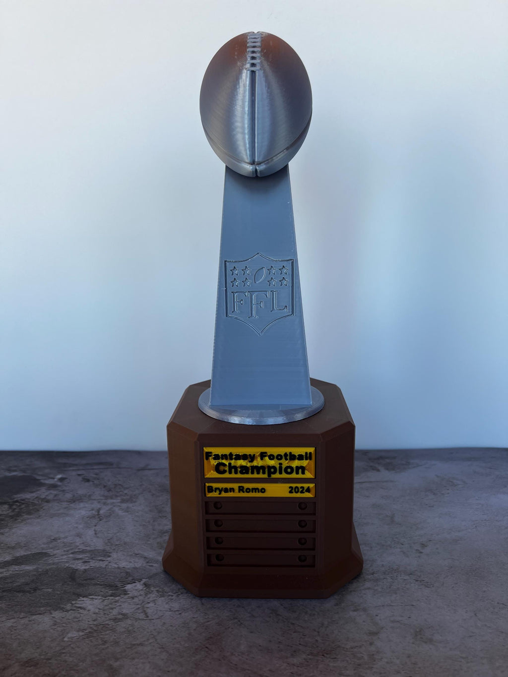 Custom Fantasy Football Trophy | Fantasy Football League Trophy | Champions Trophy | Personalized Trophy Fantasy Football